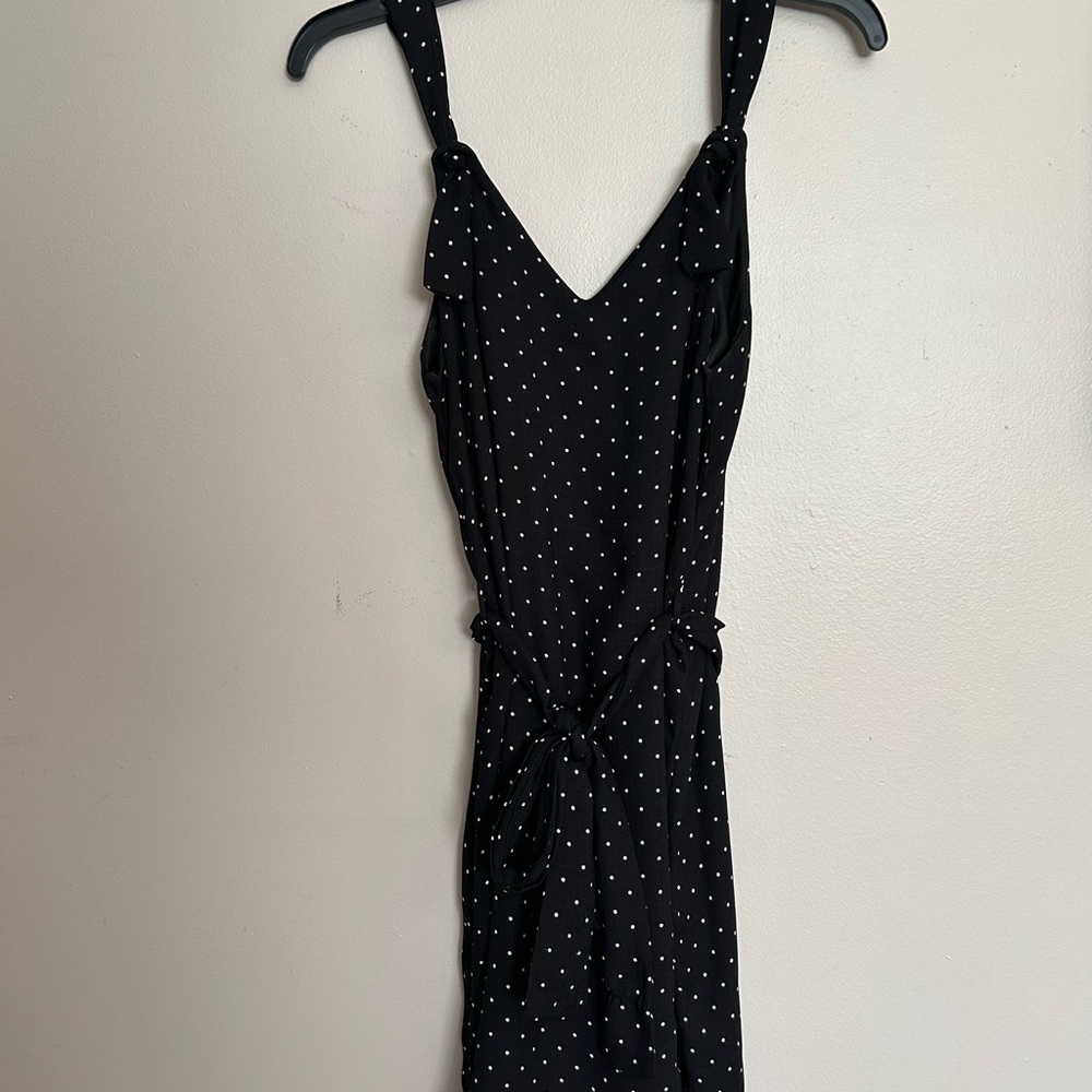 Le Lis Black and White Mini Dress